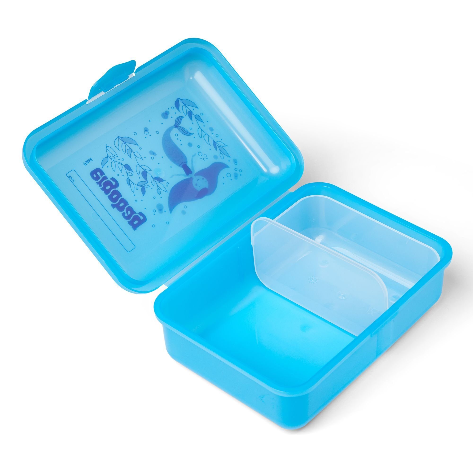 Zubehör, ergobag meerjungfrau Kunststoff, Kunststoff Lunchbox