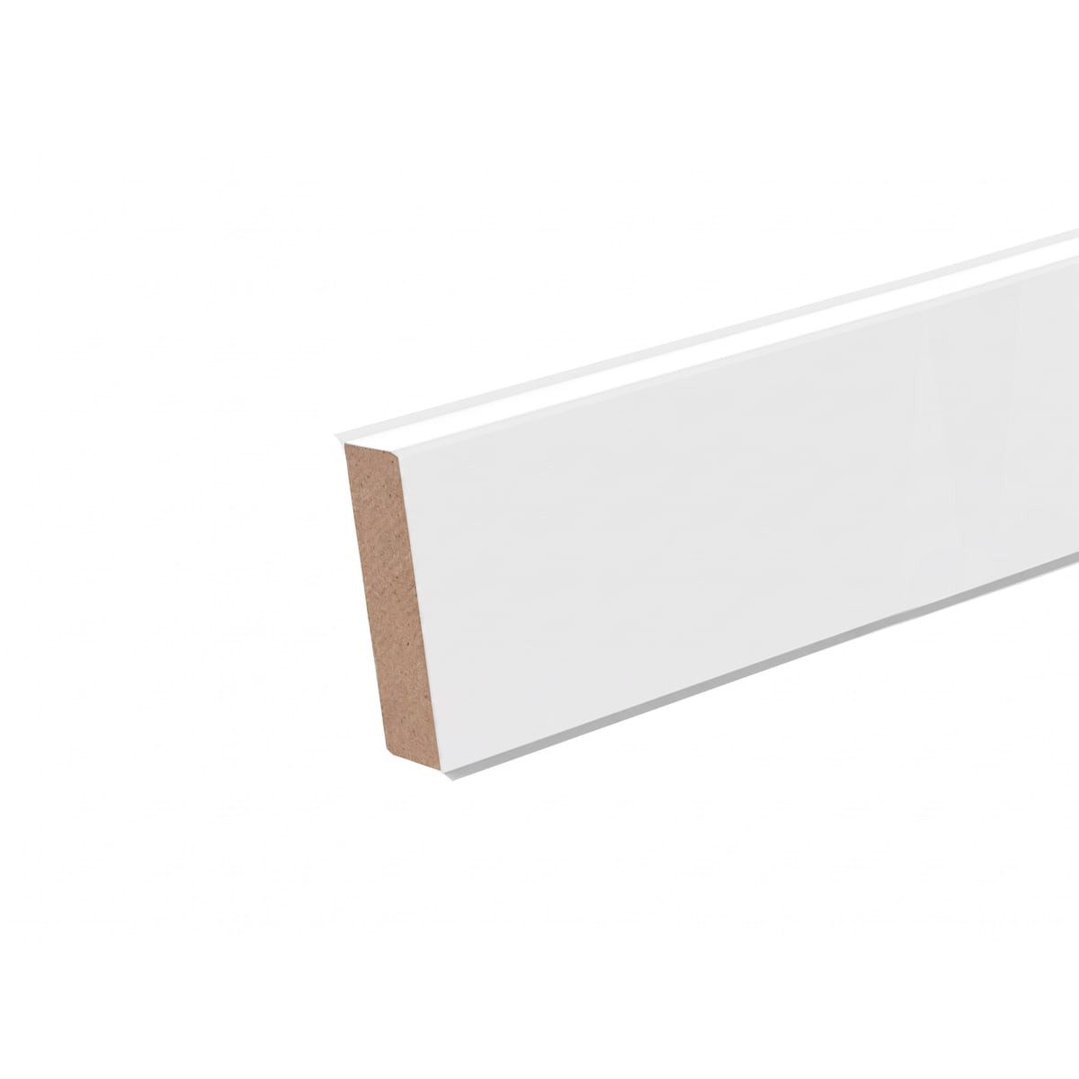 Döllken Profiles GmbH Sockelleiste Döllken Sockelleiste Weiß 40×13 mm 2.5 m, L: 250 cm, H: 4 cm, 1-St.