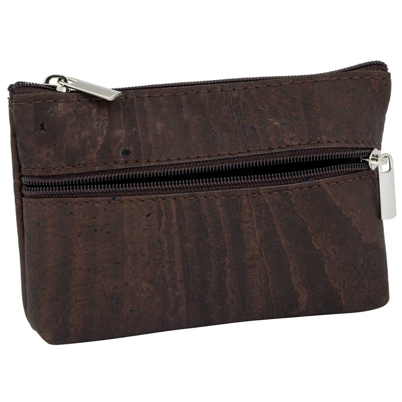 Simaru Mini Geldbörse ANCORA, Slim Wallet mit 2 Reißverschlussfächern für K günstig online kaufen