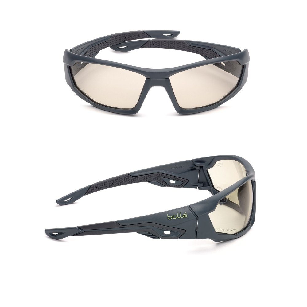 Sonnenbrille TACT.BRILLE BOLLÉ® ′MERCURO CSP′ GRAU/SCHWARZ