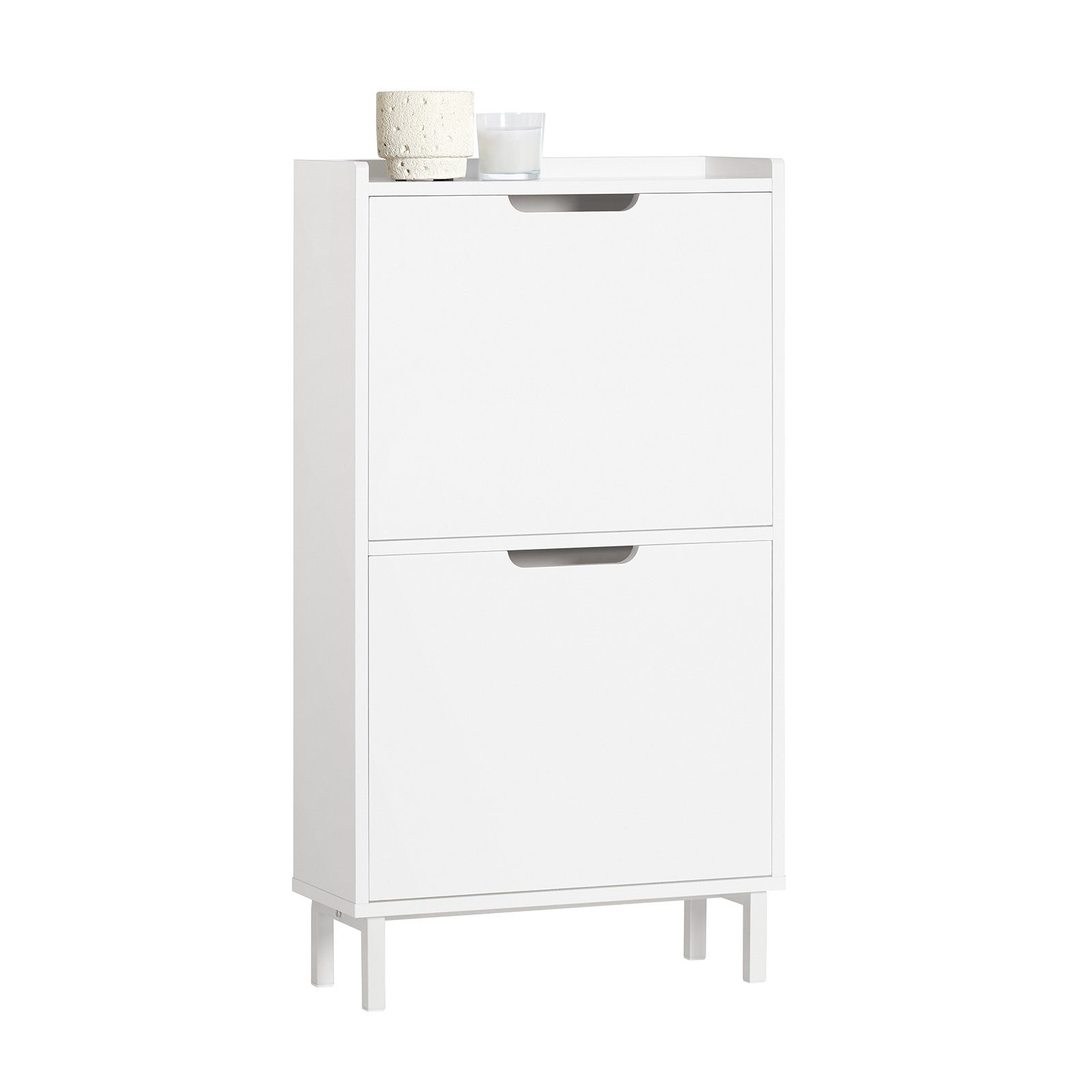 SoBuy Schuhkipper FSR151, Kommode Hoch, Flurschrank für Diele, Flur, Platzs günstig online kaufen