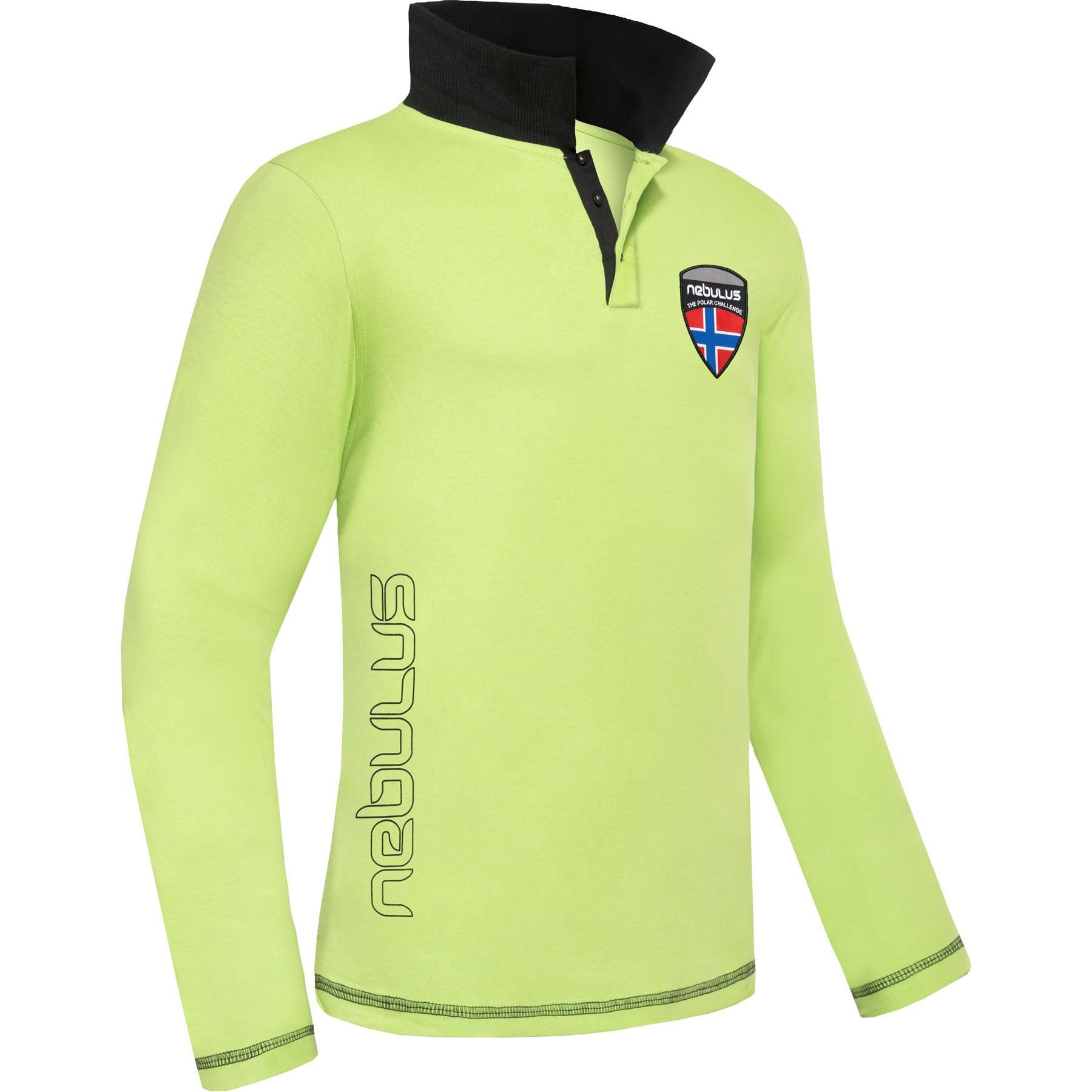 Nebulus Poloshirt BENTUS, P5389 - Herren, limettengrün, L