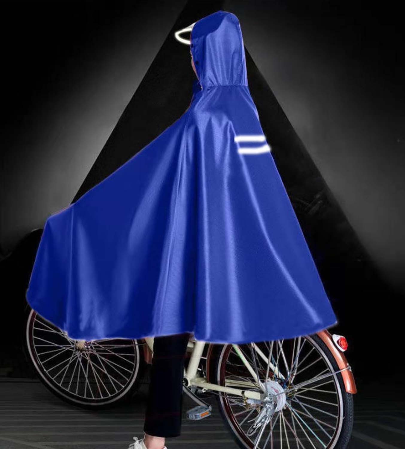 trends for living Poncho Tragbares leichtes wasserdichtes Fahrrad Regencape wiederverwendbar