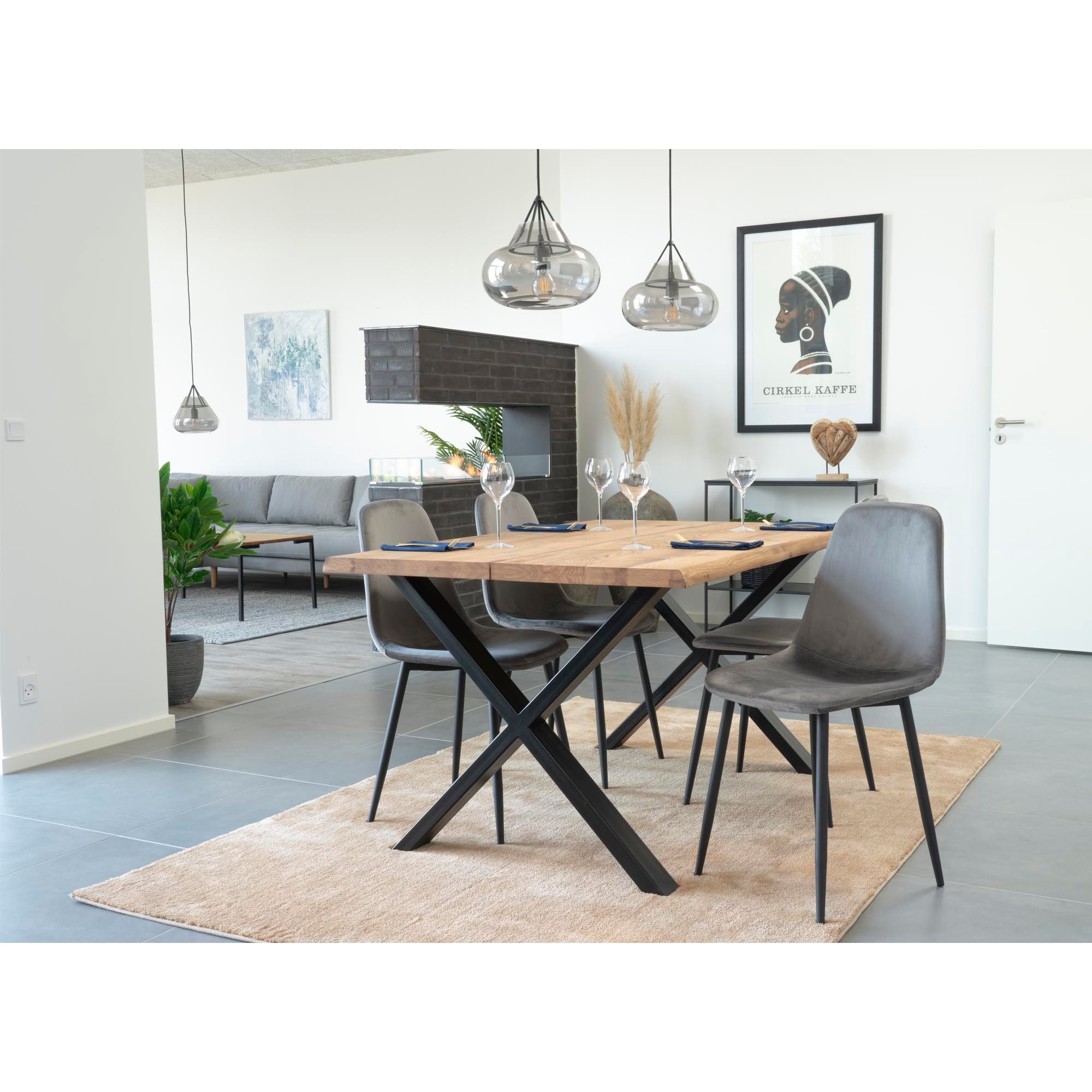 ebuy24 Esstisch Tony Esstisch Eiche geölt.