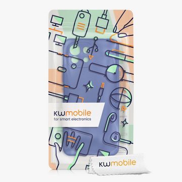 kwmobile Handyhülle Case für Xiaomi 11 Lite (5G) NE / Mi 11 Lite (5G), Hülle Silikon metallisch schimmernd - Handyhülle Cover