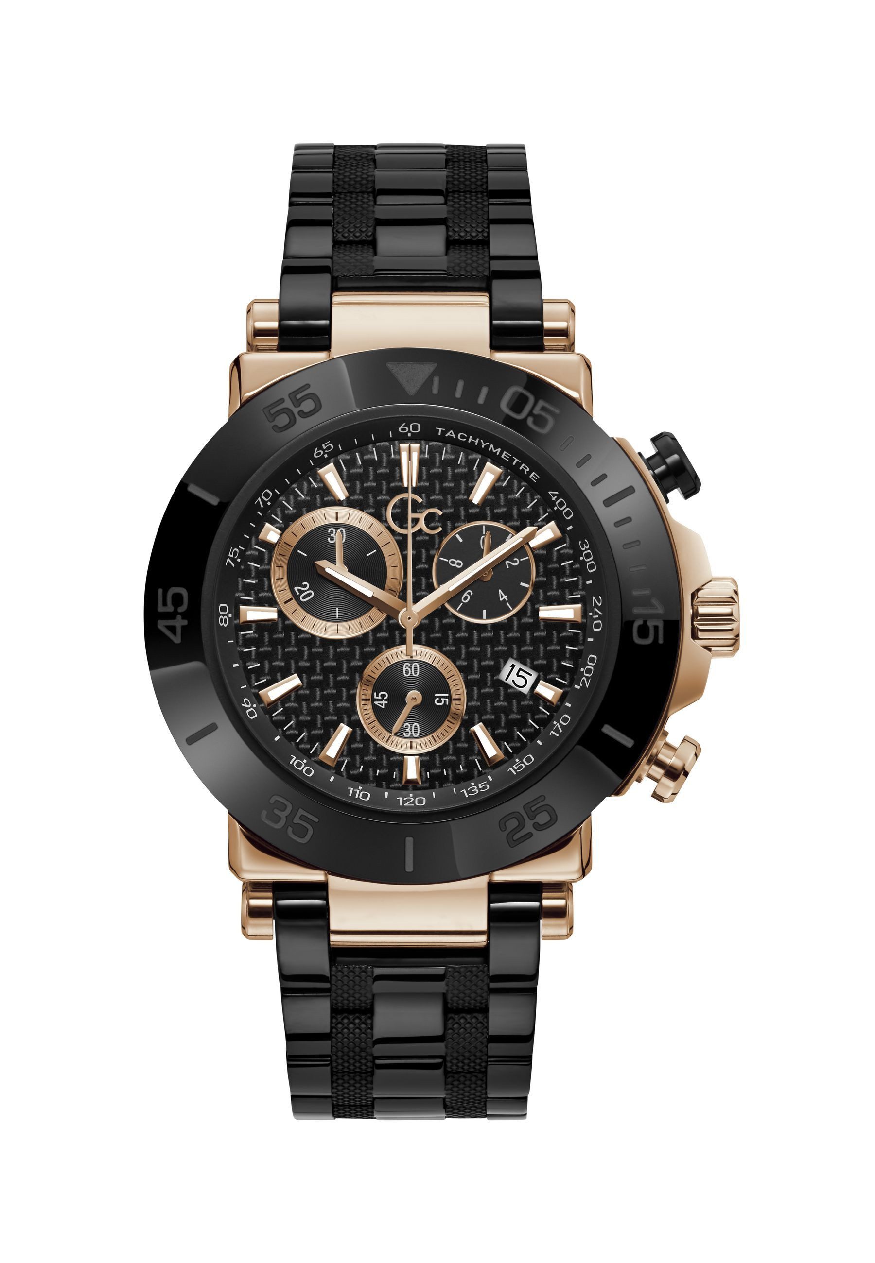 Guess Collection Quarzuhr Gc One, (1-tlg), Quarz-Chronographenuhr