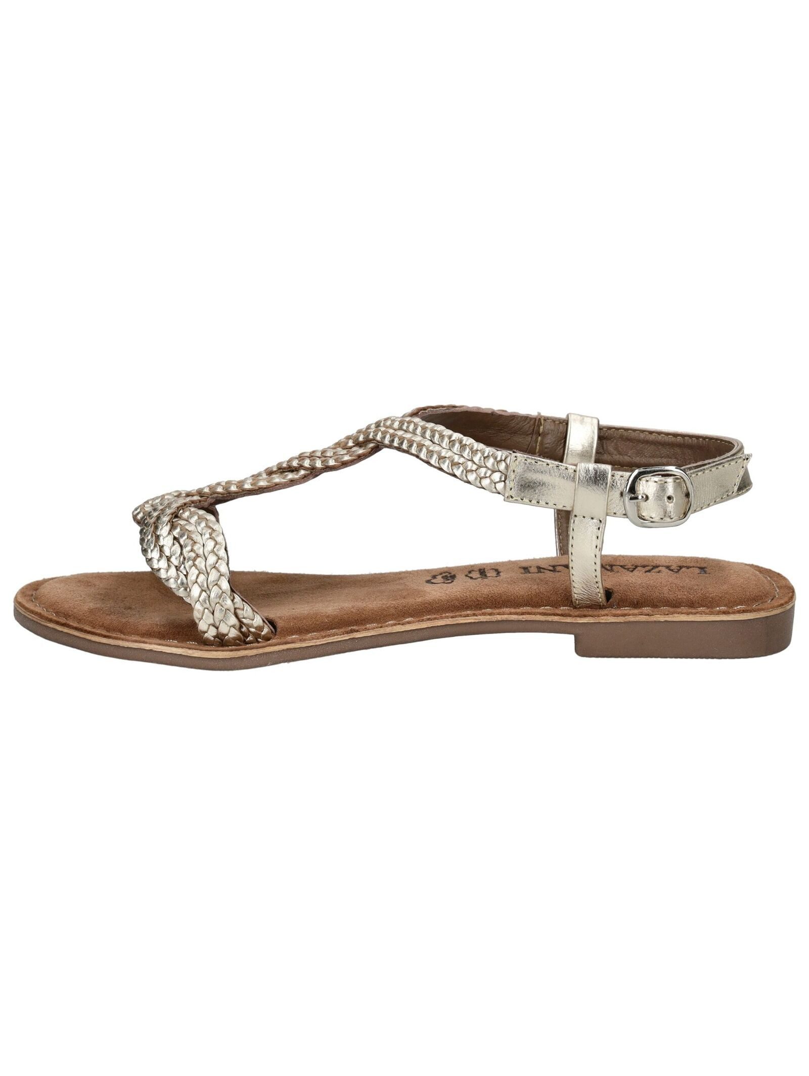 Lazamani Lazamani Sandalen Leder Riemchensandale günstig online kaufen