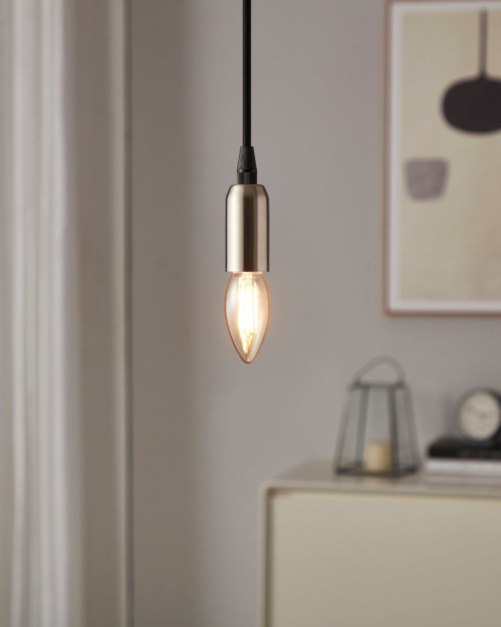 EGLO LED-Leuchtmittel Eglo LED Leuchtmittel C35 E14 Kerzenform 4 W, Nicht dimmbar