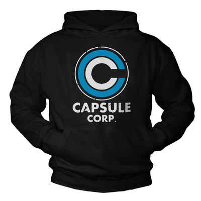 MAKAYA Kapuzenpullover Herren Capsule Corp. Sweatshirt Dragon GYM Hoodie Pulli mit Kapuze