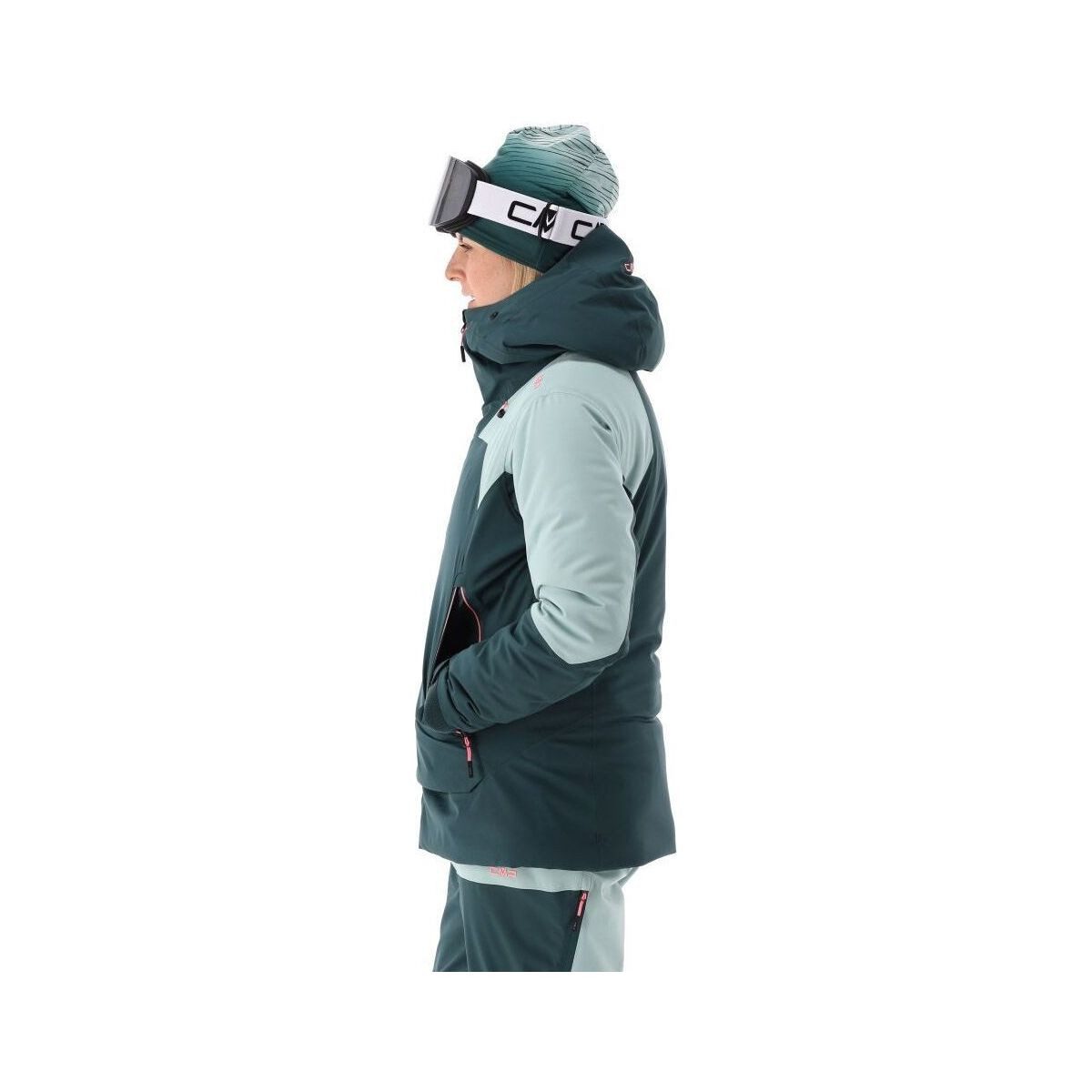 CMP Skijacke Woman Ski Jacket FIX Hood Hochfunktionelle Damenjacke mit Clima-Protect-Membran – Bild 5 von 5