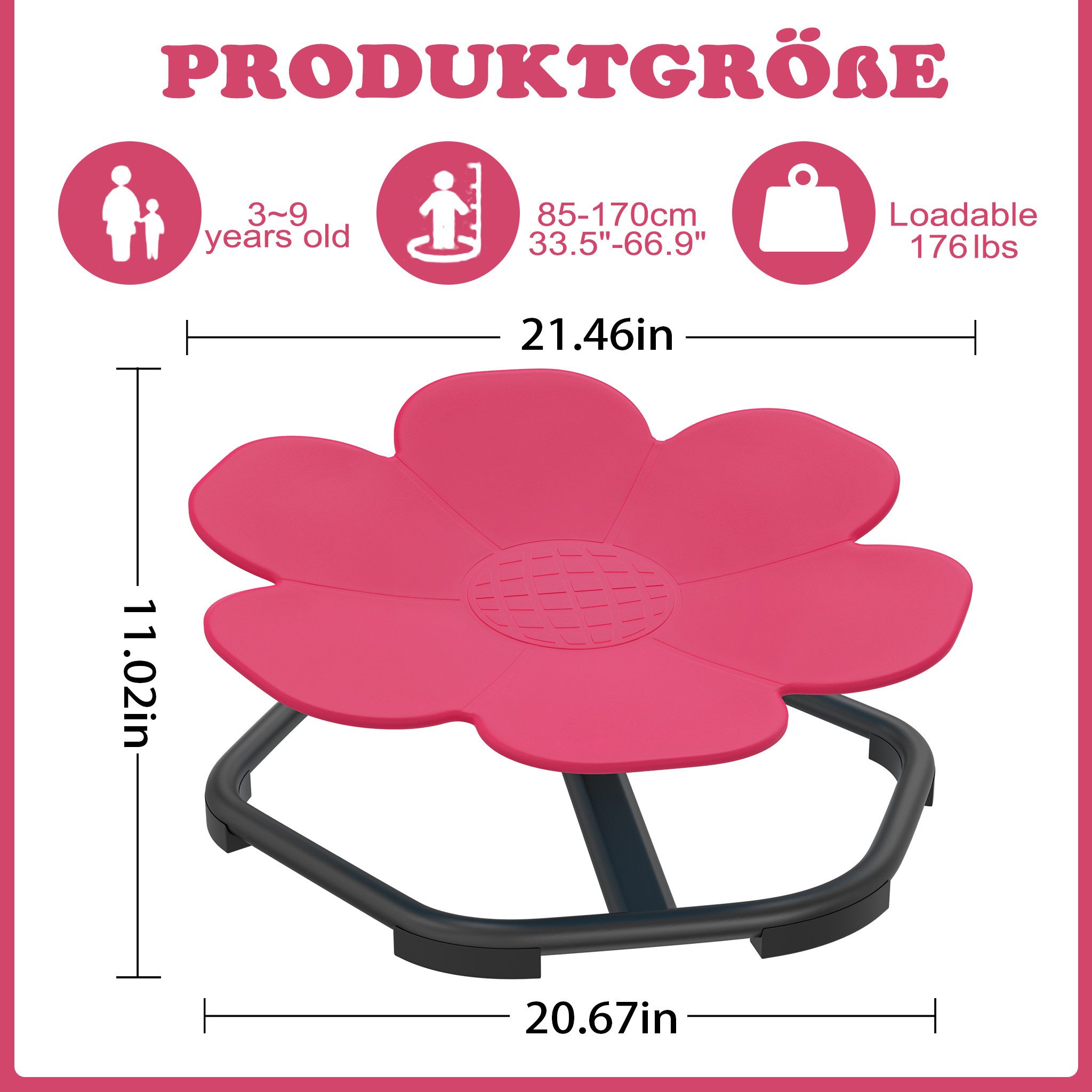 FIVMEN Drehstuhl Kinder Drehstuhl Training Physische Koordination und Gleic günstig online kaufen