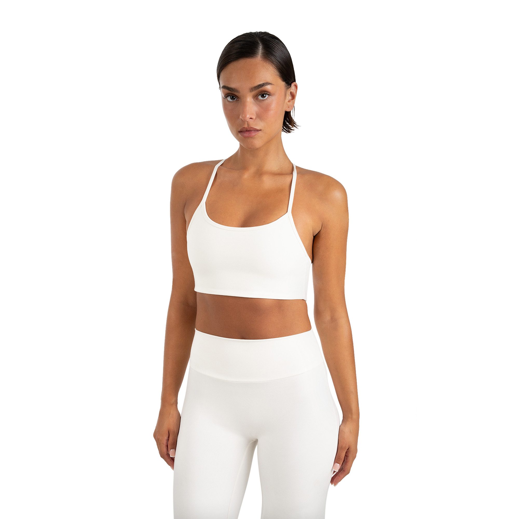 Smilodox Sport-BH Suvi Damen, Bustier, Slim Fit, Fitness Top, Performance Rundhals, Stretch Support, Performance Material, Gym, Yoga