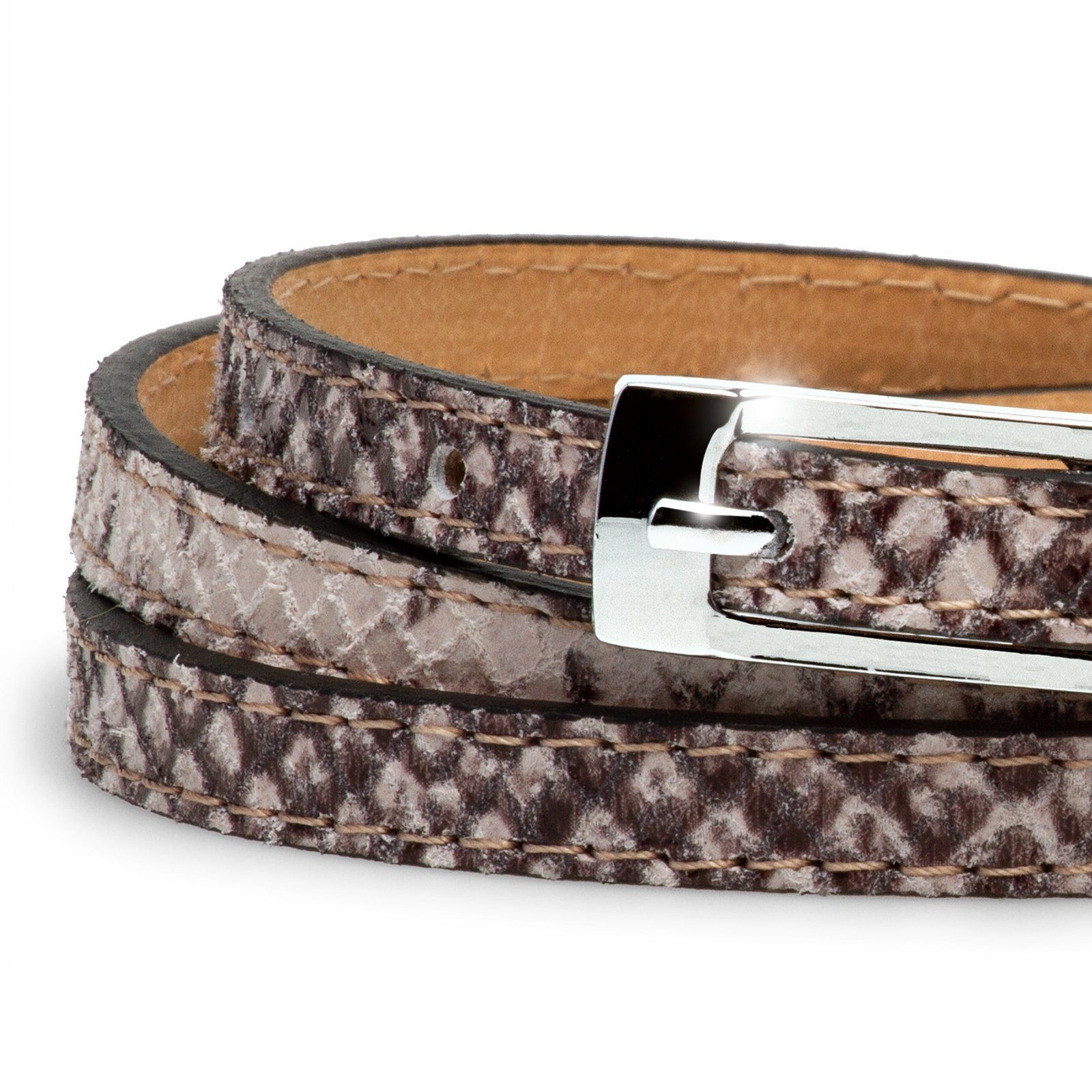 Caspar Taillengürtel GU319 eleganter schmaler Damen günstig online kaufen