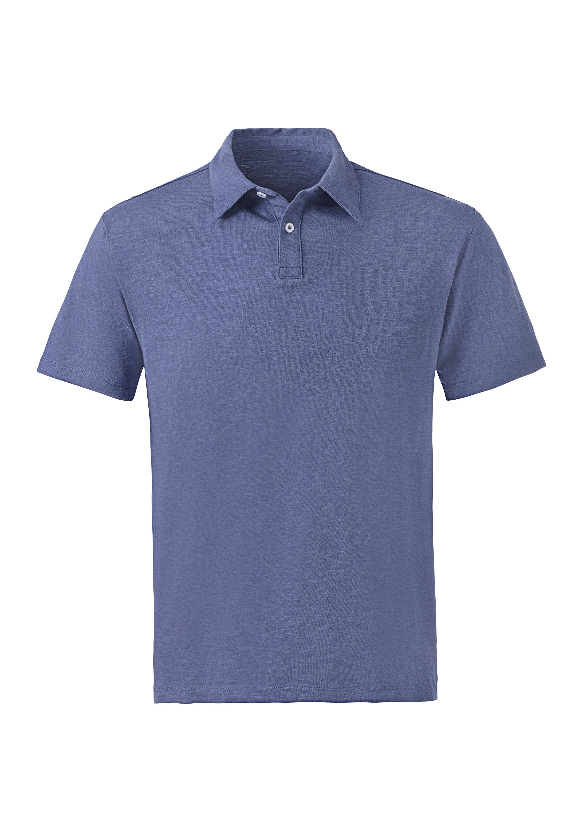 John Devin Poloshirt mit Slub-Garn Struktur aus leichter, strukturierter Baumwollqualität – Bild 2 von 5