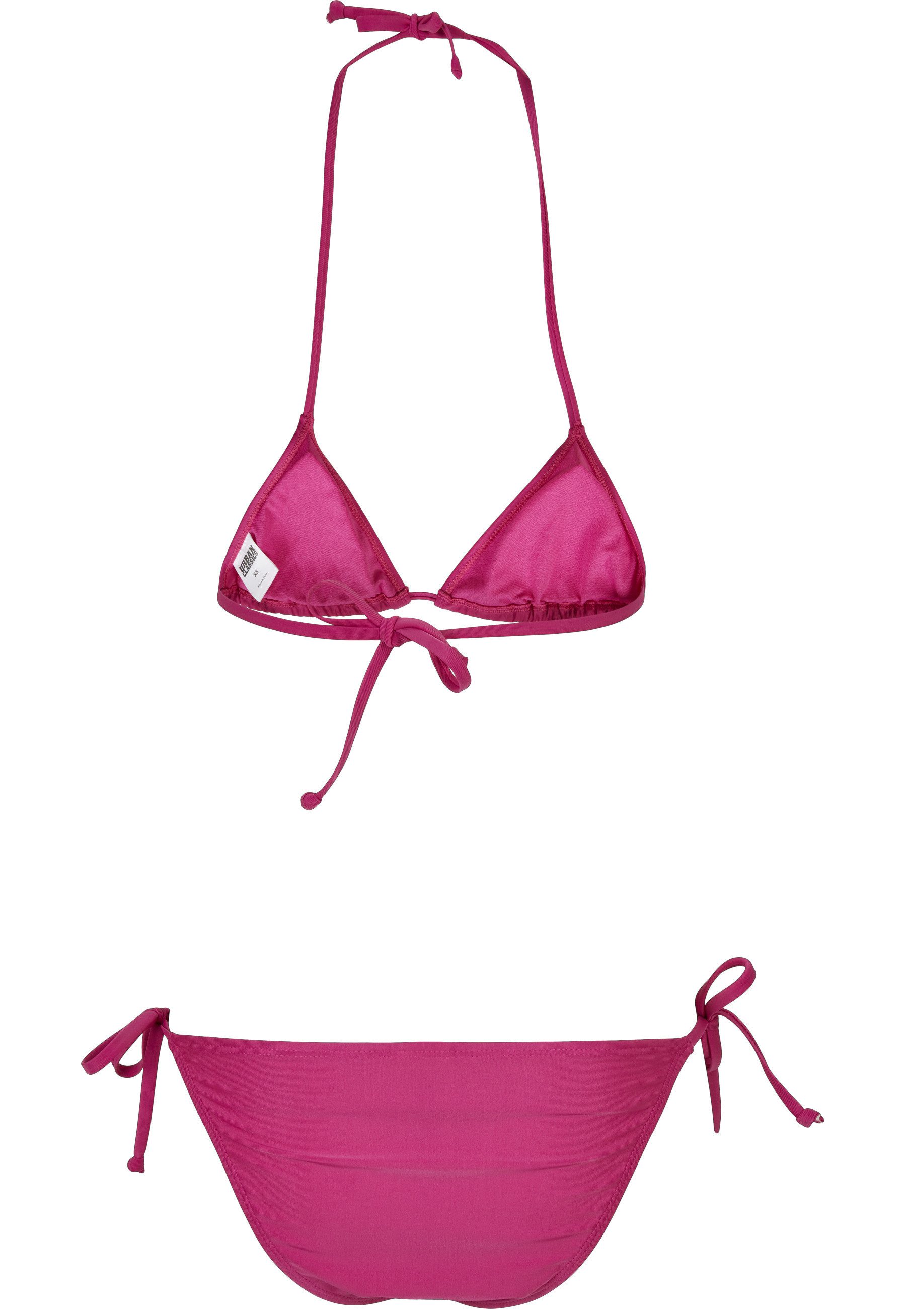 URBAN CLASSICS Bügel-Bikini Urban Classics Damen Ladies Recycled Triangle B günstig online kaufen
