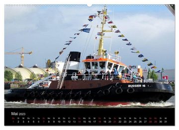 CALVENDO Wandkalender Hamburg Hafengeburtstag (Premium, hochwertiger DIN A2 Wandkalender 2023, Kunstdruck in Hochglanz)
