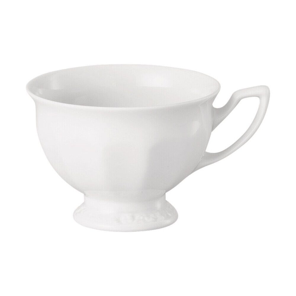 Rosenthal Tasse Kaffeetasse 0,18 l Maria Weiß, 1-tlg., Porzellan, Kaffeetasse, Kaffeeobertasse, 180 ml, Porzellan, weiß