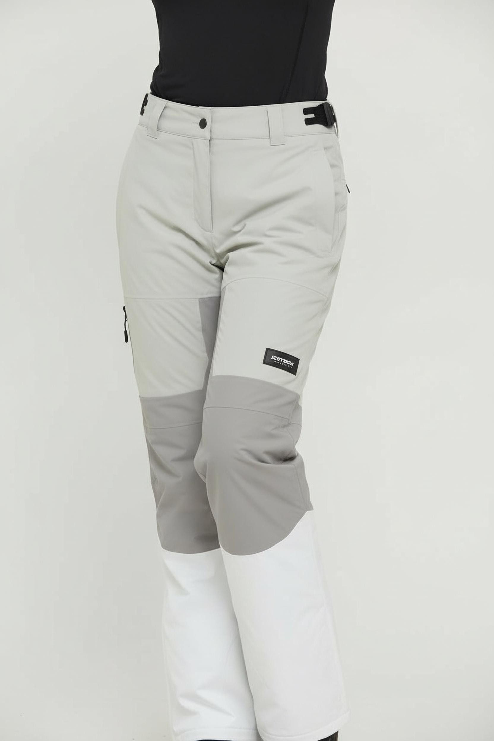 Icepeak Skihose ICEPEAK CRETE für Alpinski, Snowboard und Skilanglauf, mit Reißverschluss