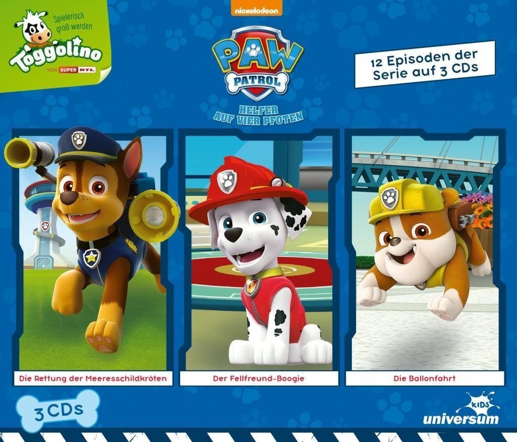 Hörspiel-CD Paw Patrol 1.Box (Folge 1-3)