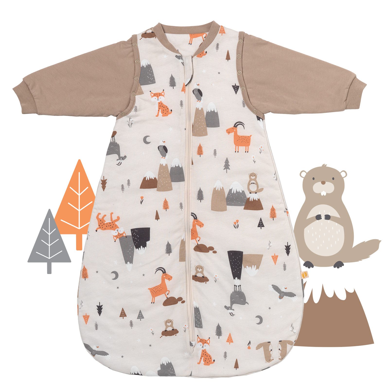 Schlummersack Kinderschlafsack Babyschlafsack, 2.5 Tog OEKO-TEX zertifizier günstig online kaufen