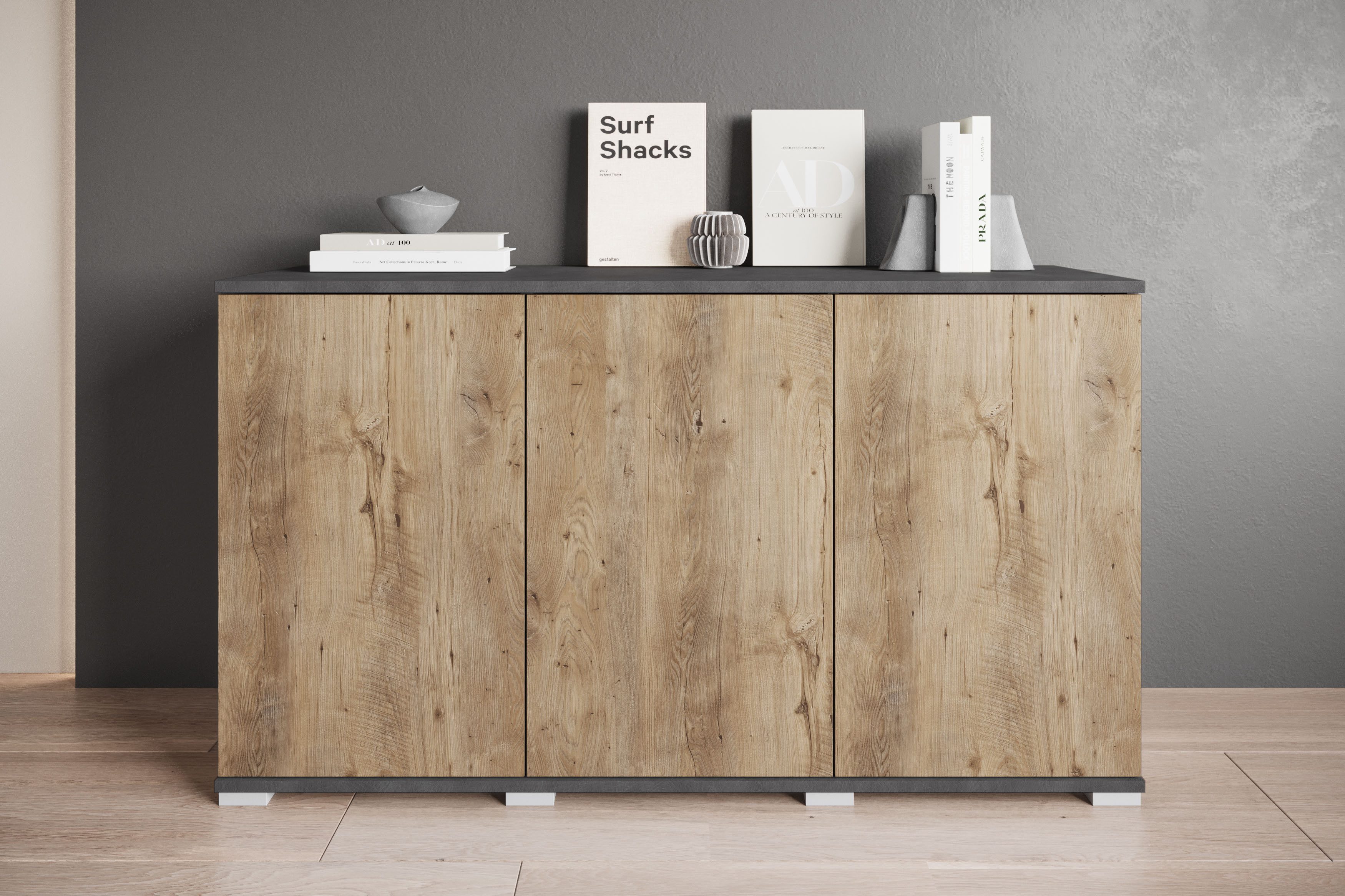 INOSIGN Sideboard Kenia, moderne grifflose Kommode günstig online kaufen