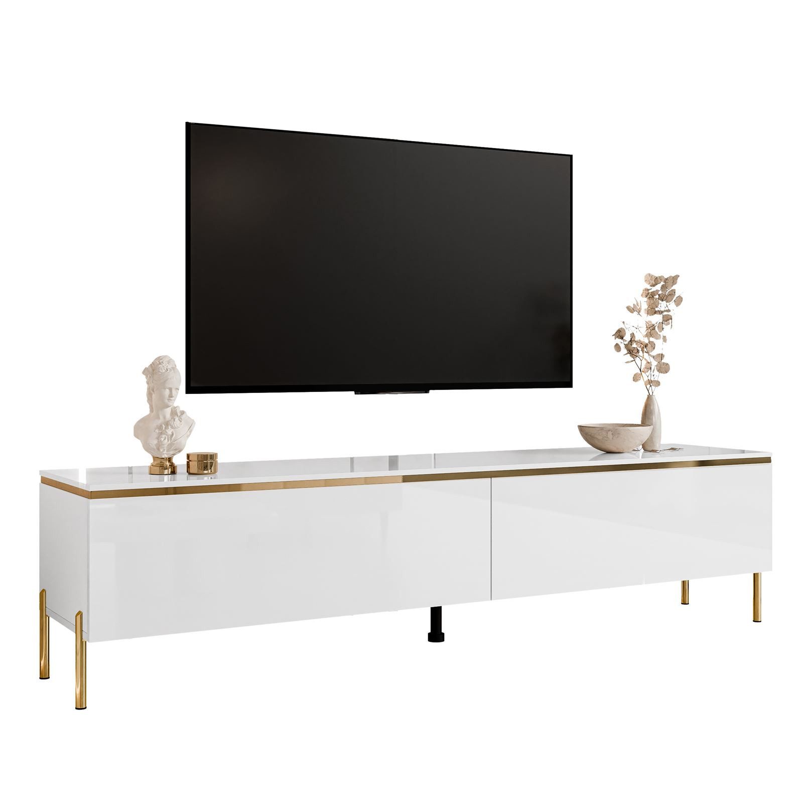 Lookway Lowboard AURORA auf Beinen TV-Schrank günstig online kaufen