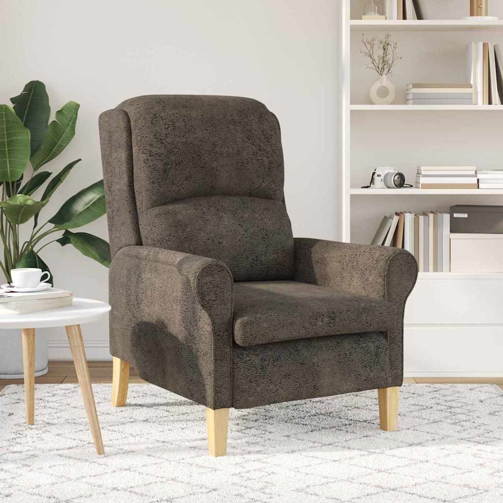 vidaXL Sessel Sessel Dunkelgrau 76 x günstig online kaufen
