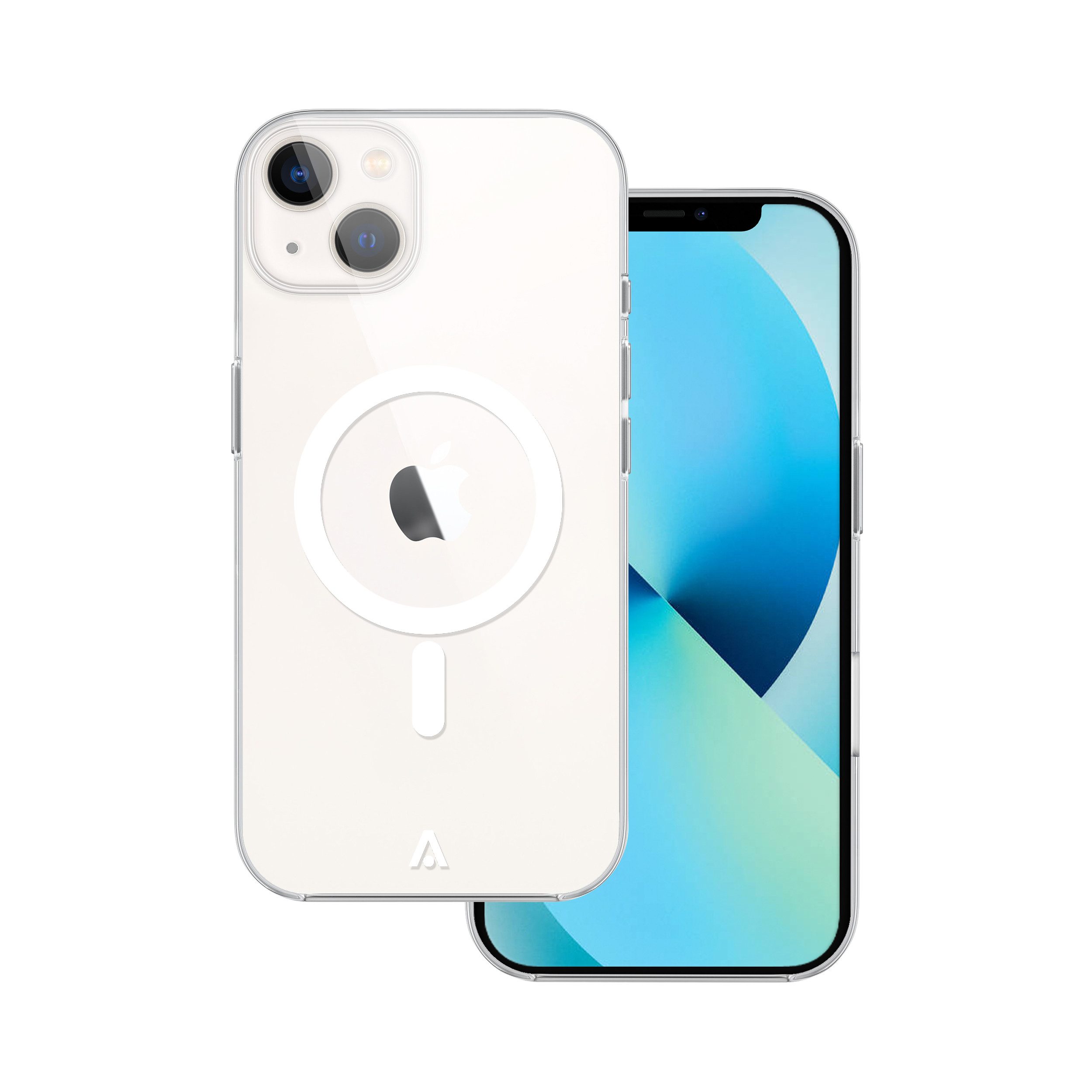 alkaya. Handyhülle Schutzhülle, feste Rückseite, Hülle kompatibel mit iPhone transparent, iPhone 13 Pro Max, iPhone 13 Mini, iPhone 13, iPhone 13 Pro