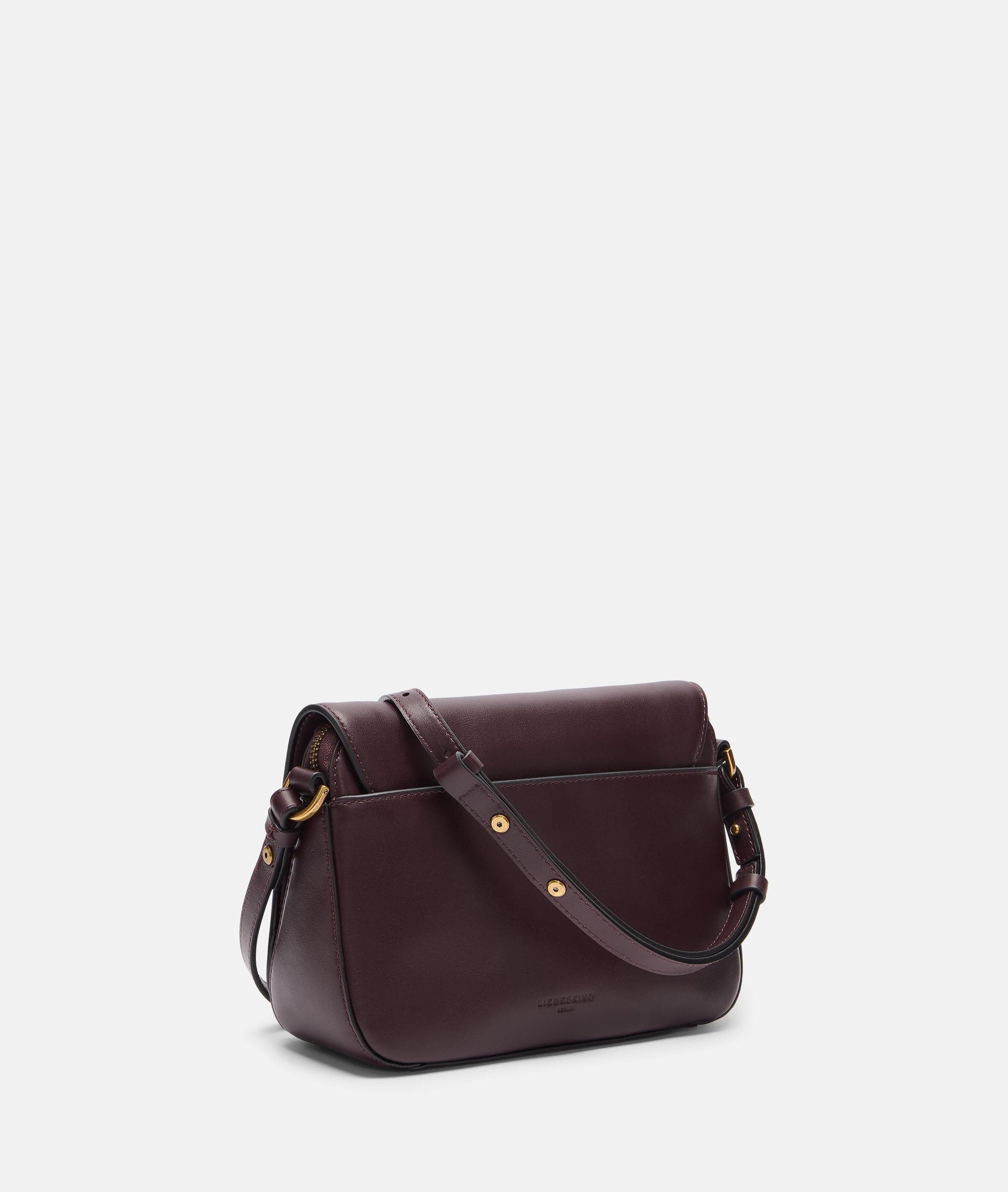 Liebeskind Berlin Umhängetasche Dancing Letters Clarice Crossbody S, Handliche Umhängetasche aus Nappaleder