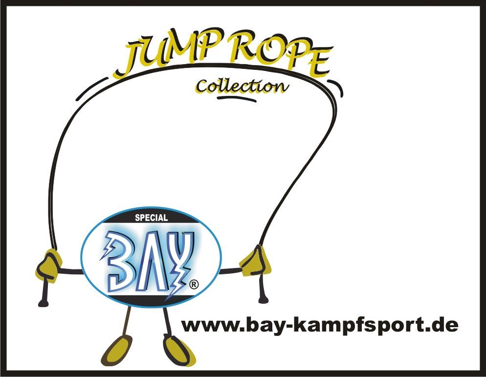 BAY-Sports Springseil Nylon Springseil lila