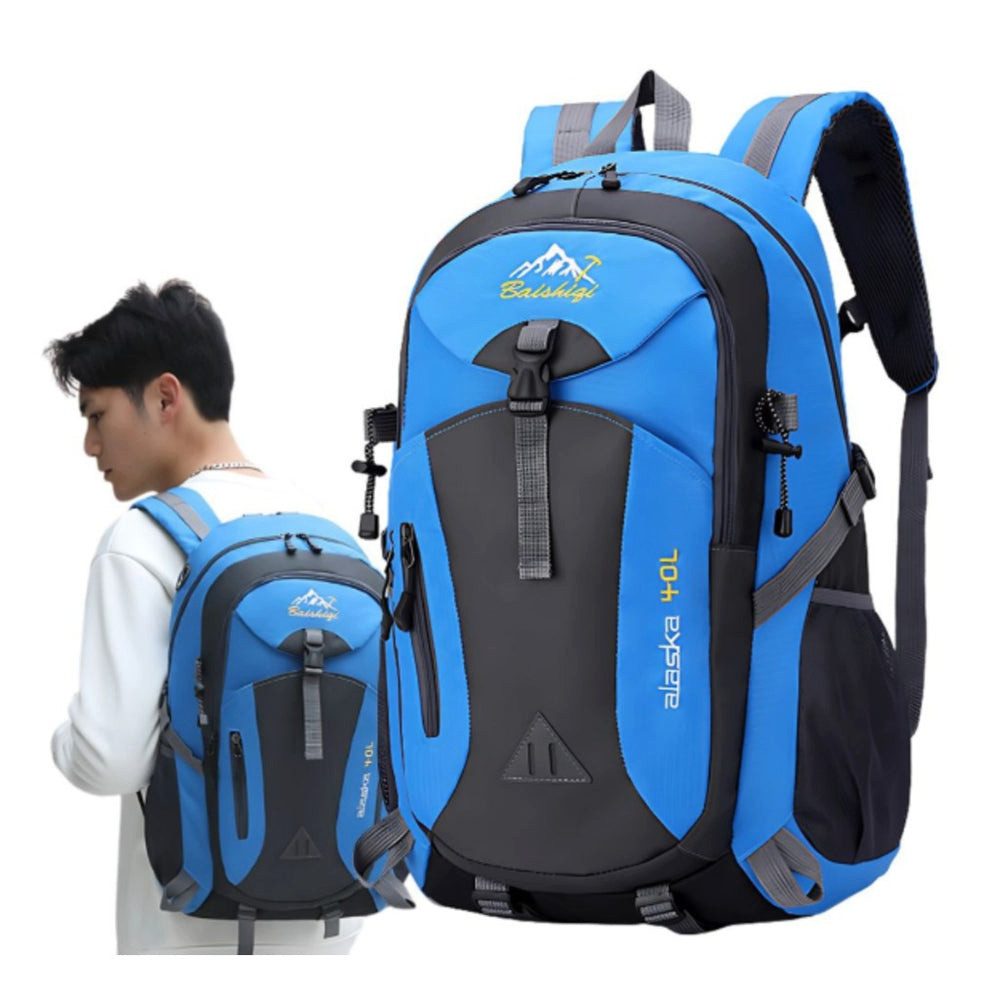 VERK GROUP Rucksack Sportrucksack 40L – Rucksack für Wandern, Trekking, Camping & Outdoor