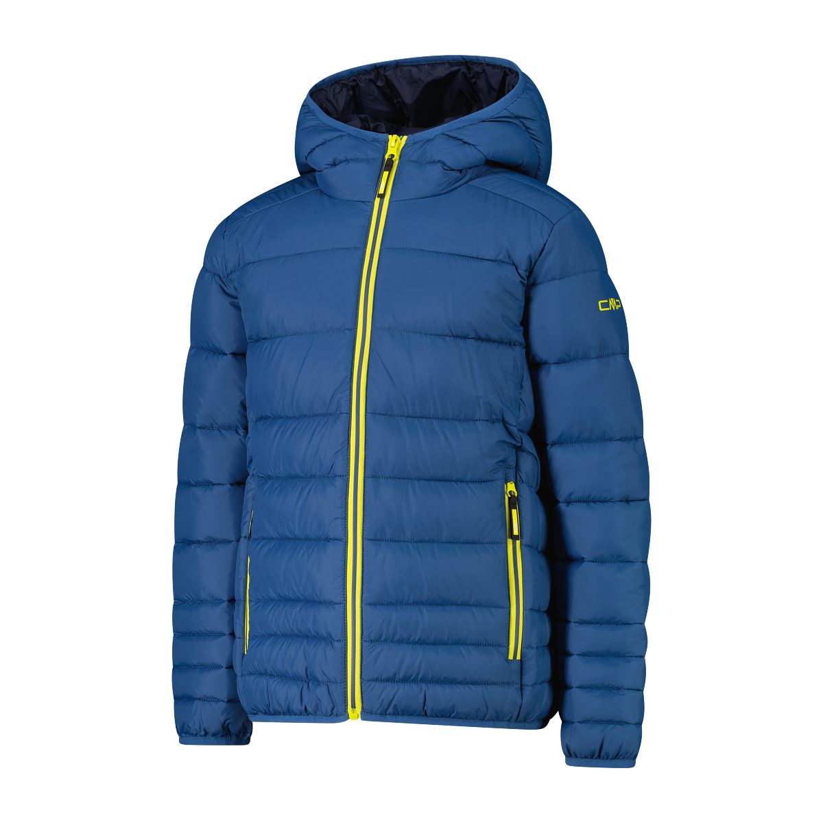 CMP Steppjacke KID JACKET FIX HOOD mit Kapuze, winddicht, wasserabweisend, aus Polyester