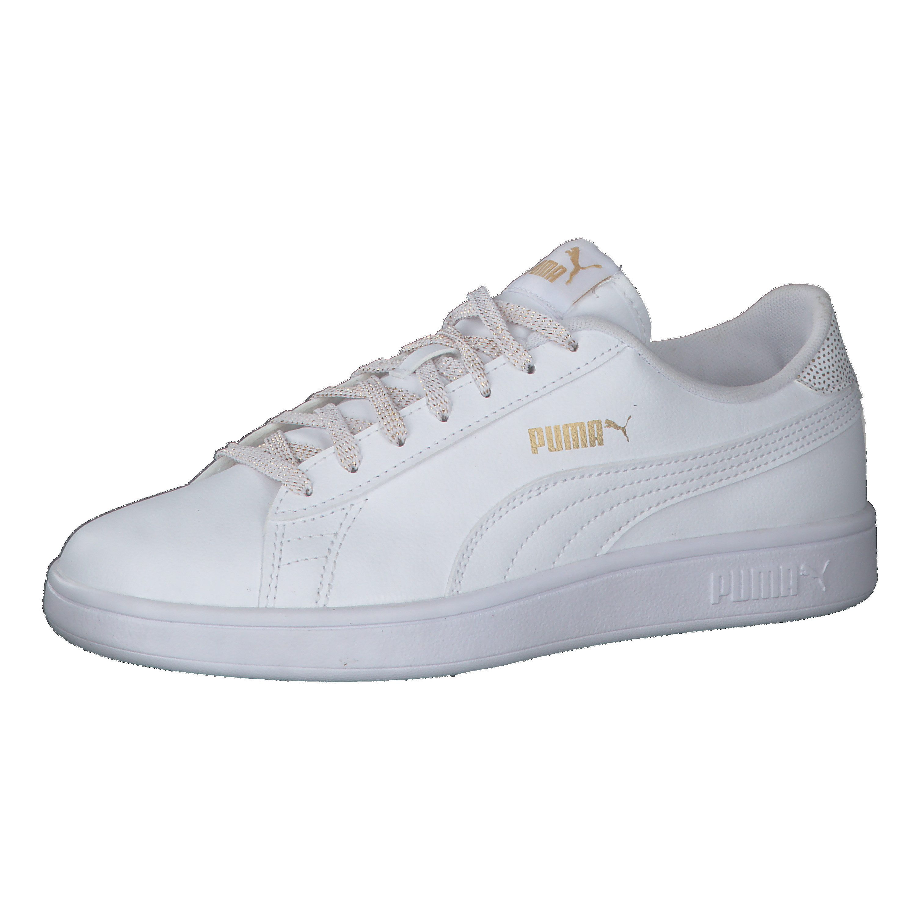 Puma Mädchen Sneaker Smash v2 Metallics Jr 386197 Sneaker