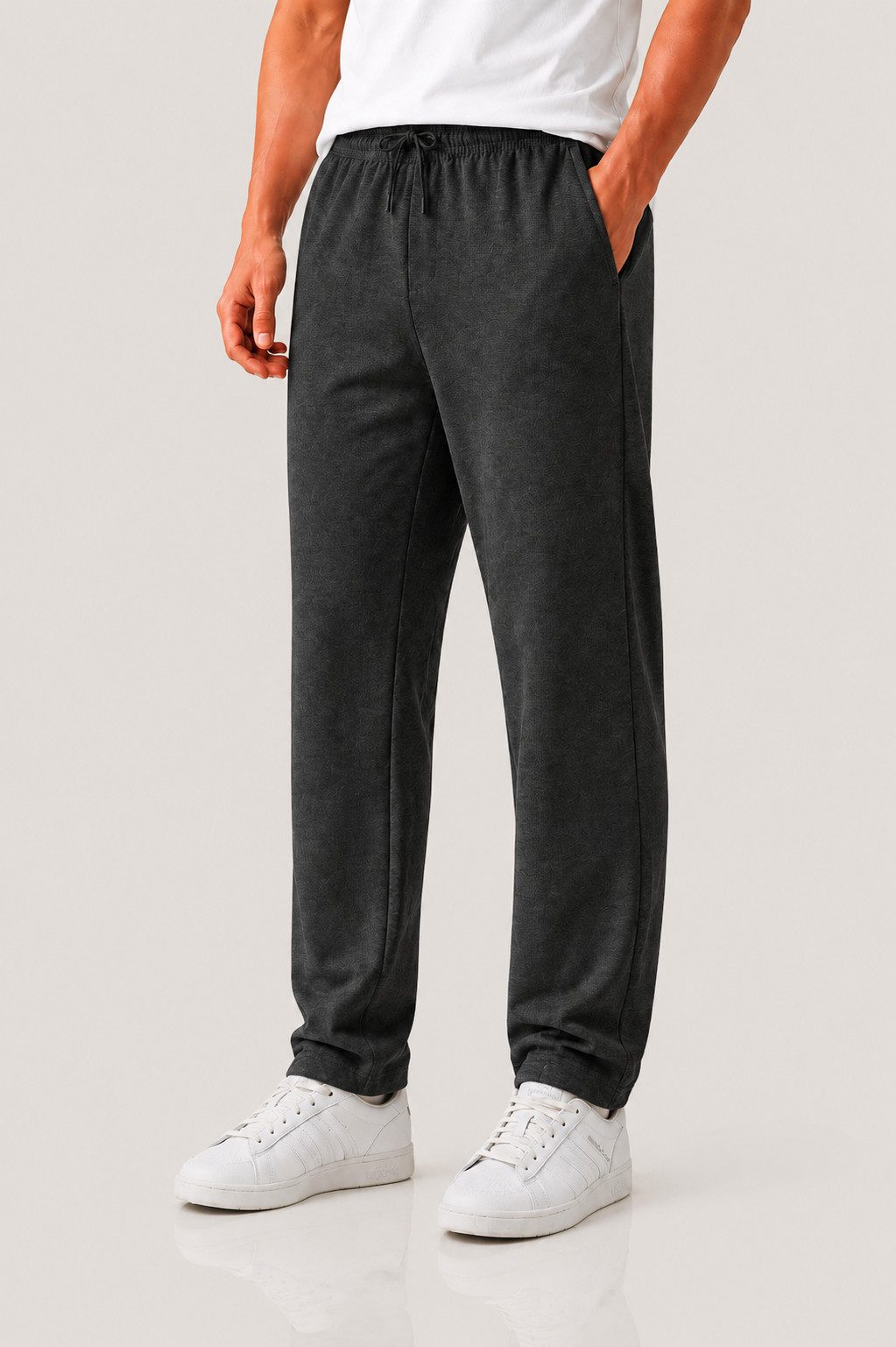 Smith & Solo Jogginghose Herren, Sporthose Trainingshose, Baumwolle Laufhose Elastikbund mit Tunnelzug
