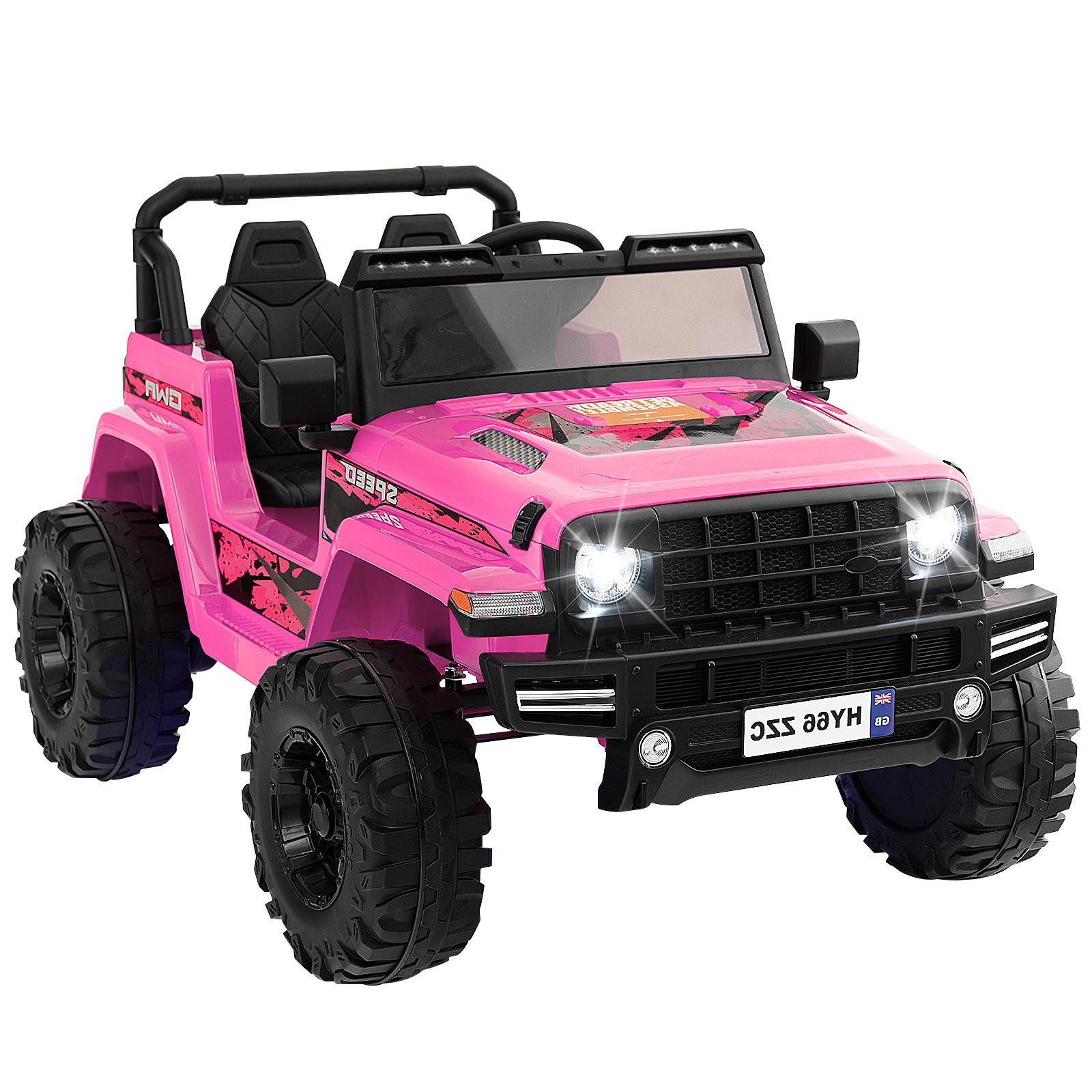 KOMFOTTEU Elektro-Kinderauto, mit MP3, Hupe, Musik und LED-Leuchten günstig online kaufen