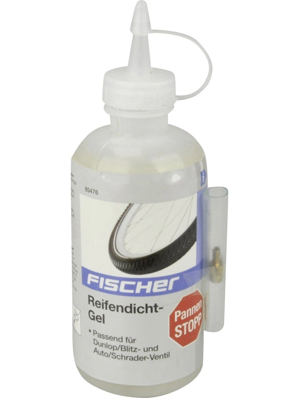 Reifen-Reparaturset Fischer Reifendicht Gel