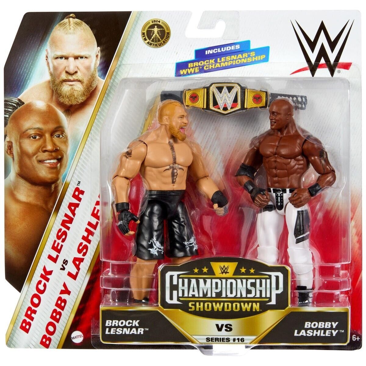 Mattel® Actionfigur WWE Championship Brock Lesnar vs. Bobby Lashley Actionfiguren 2-Pack