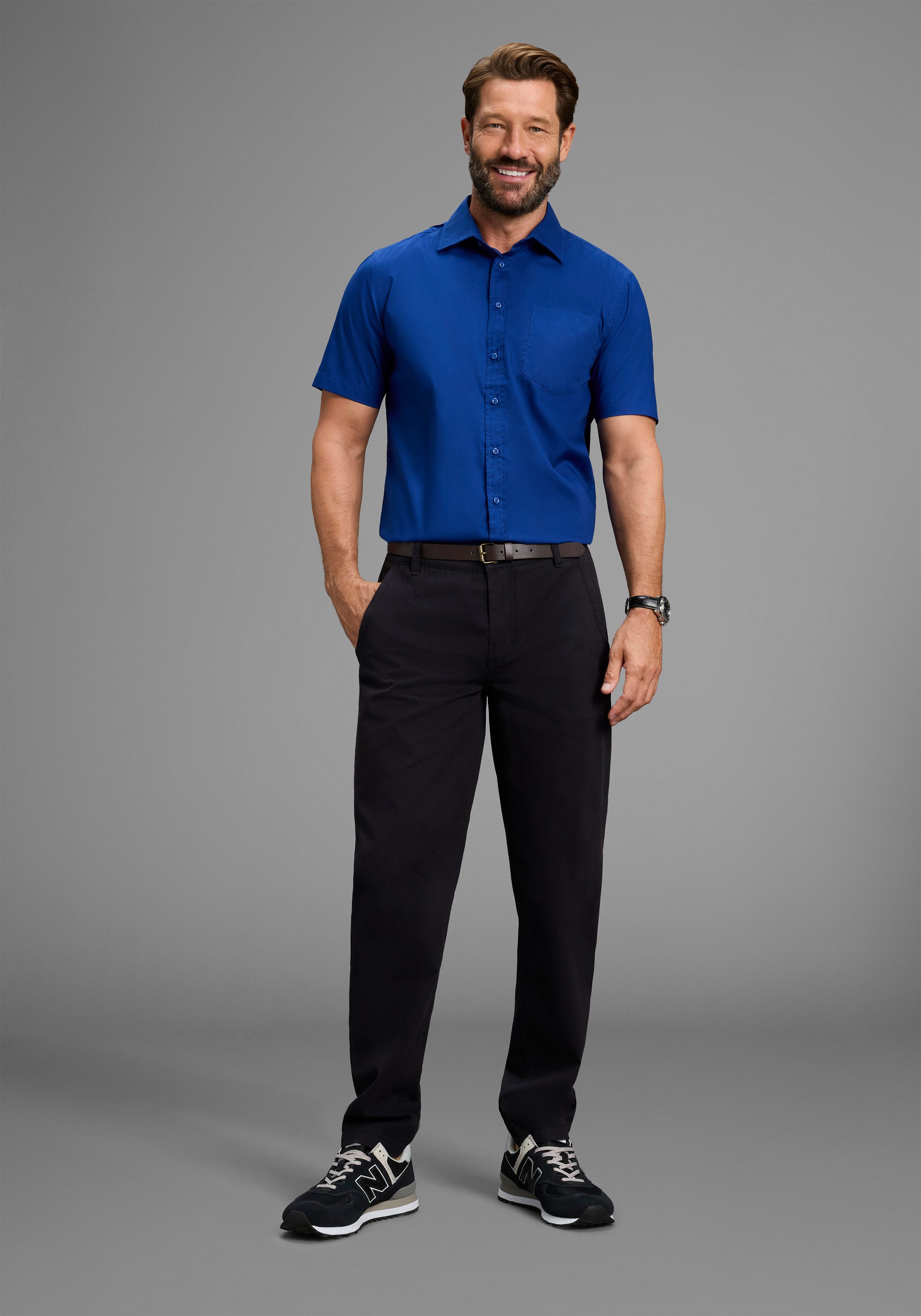 Man's World Kurzarmhemd Kurzarm