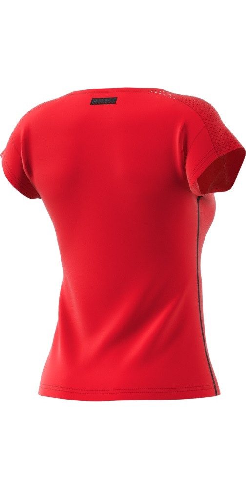 adidas Performance Tennisshirt Barricade rot Damen