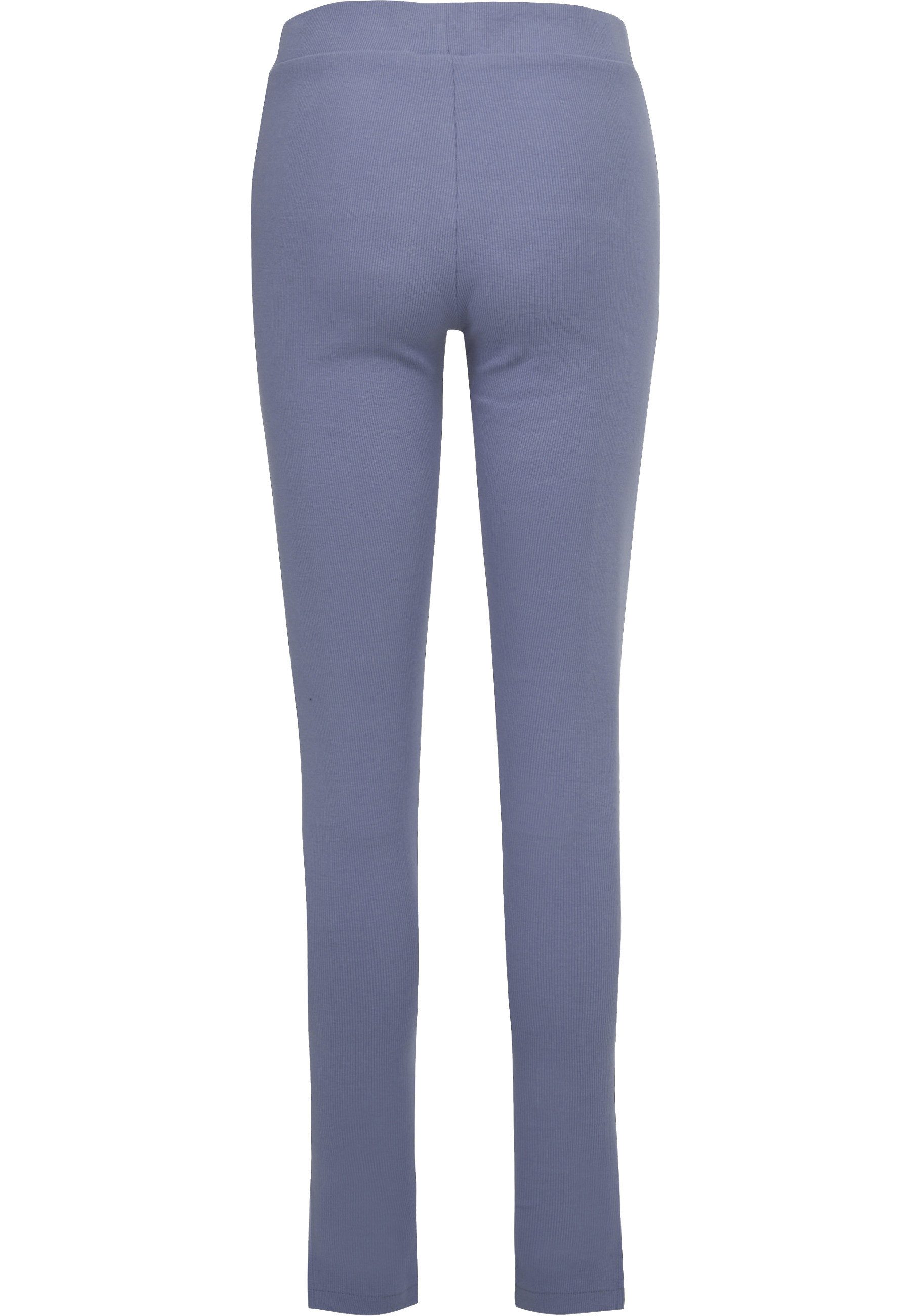 Karl Kani Leggings Karl Kani Damen KW221-023-1 Small Signature Slit Rib Leggings (1-tlg)