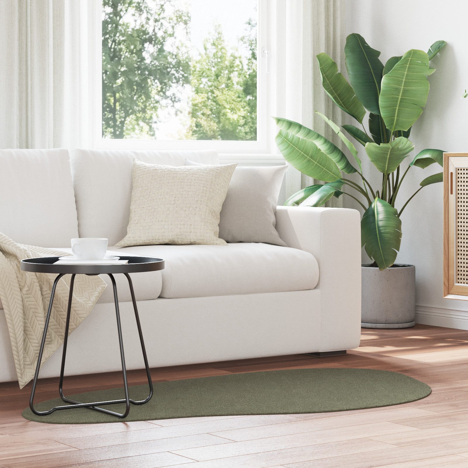 vidaXL Teppich Teppich "HUARTE" Kurzflor weich günstig online kaufen