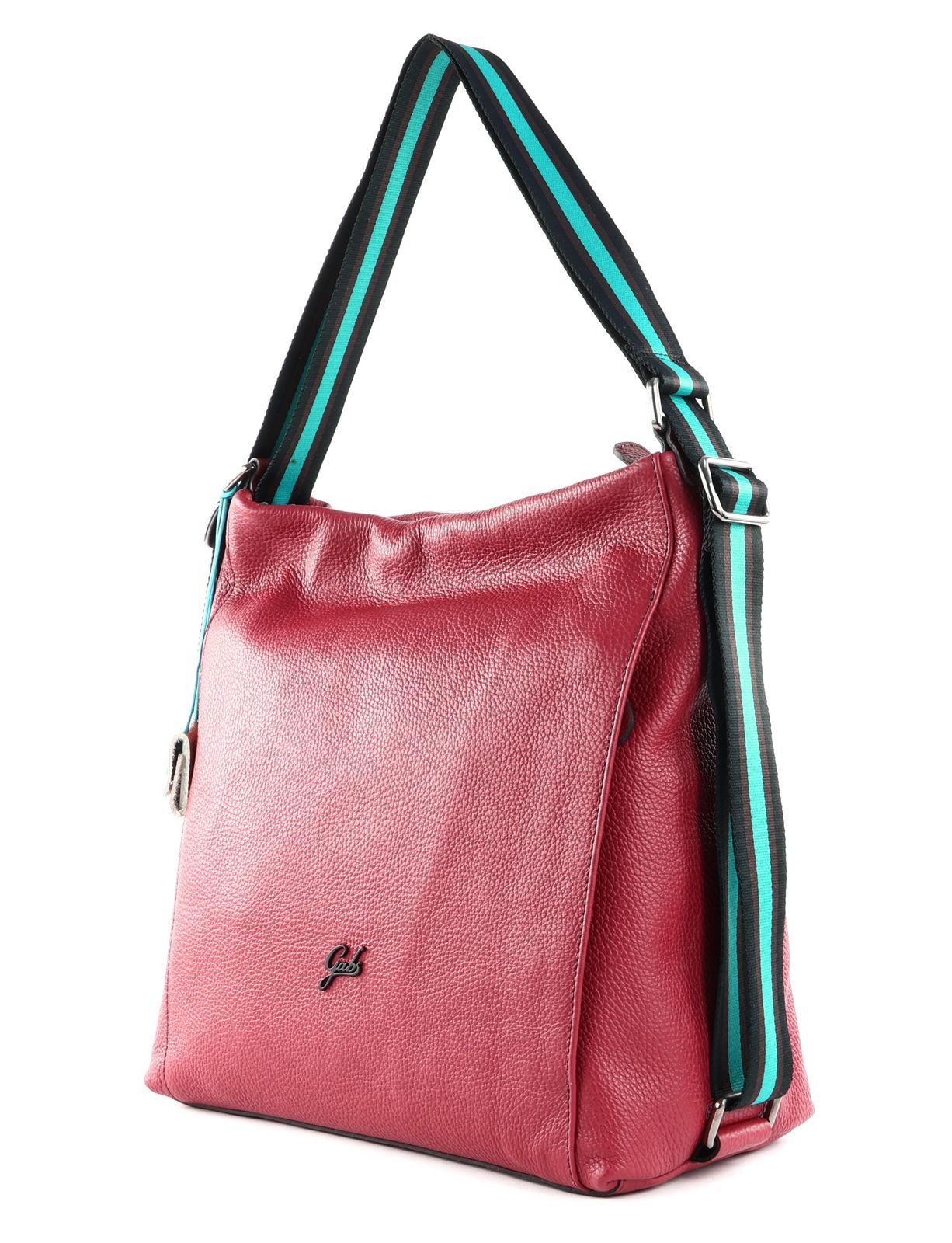 Gabs Schultertasche TG Bull Black Shoulder Bag (Set, 2-tlg), aus echtem Kalbsleder