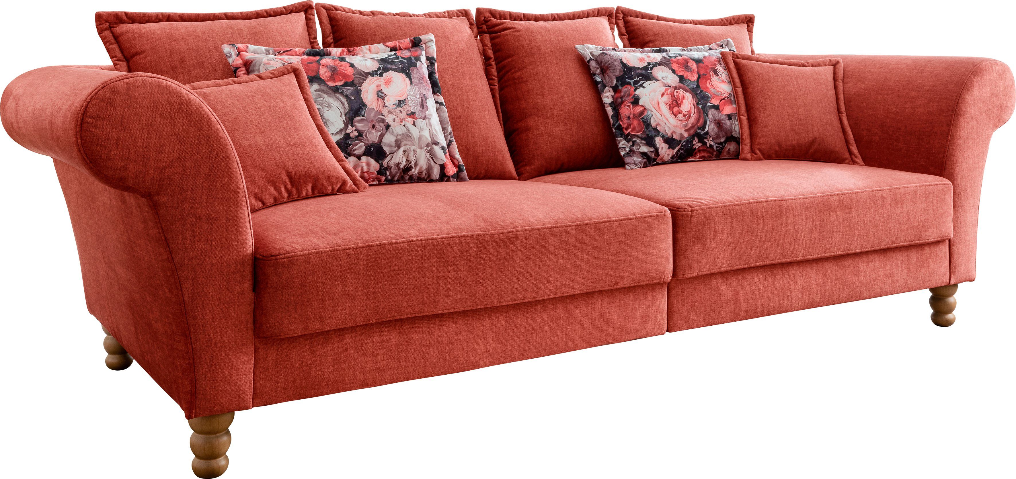 Home affaire Big-Sofa Tassilo Mega Sofa mit viel Platz, bequem durch Kaltschaum im Sitz