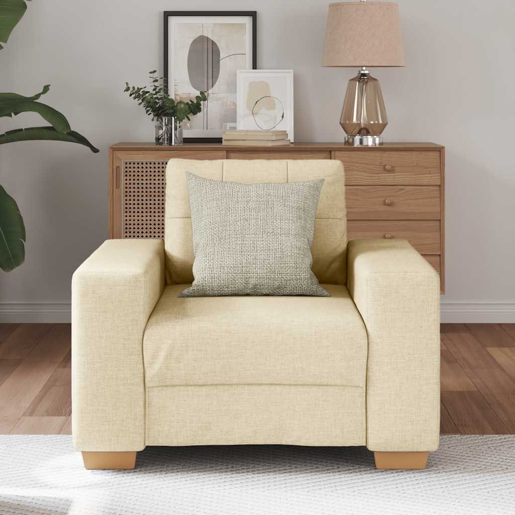 vidaXL Sofa Sofa-Sessel Creme 60 cm günstig online kaufen