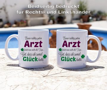 TASSENKING Tasse, Einen guten Arzt... - Tasse - Kaffeebecher - Geschenk