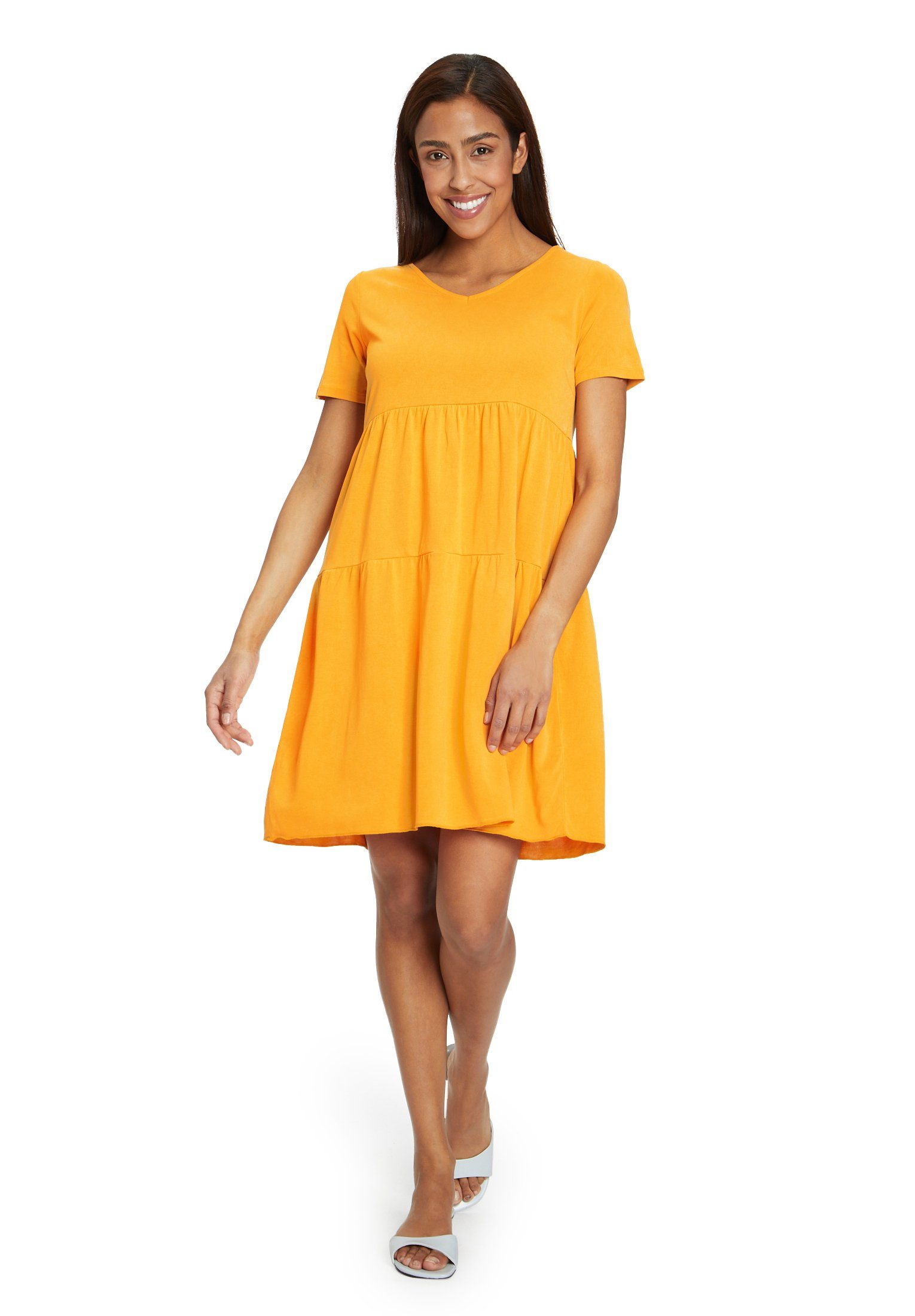 Betty Barclay Minikleid kurzarm (1-tlg) Orange