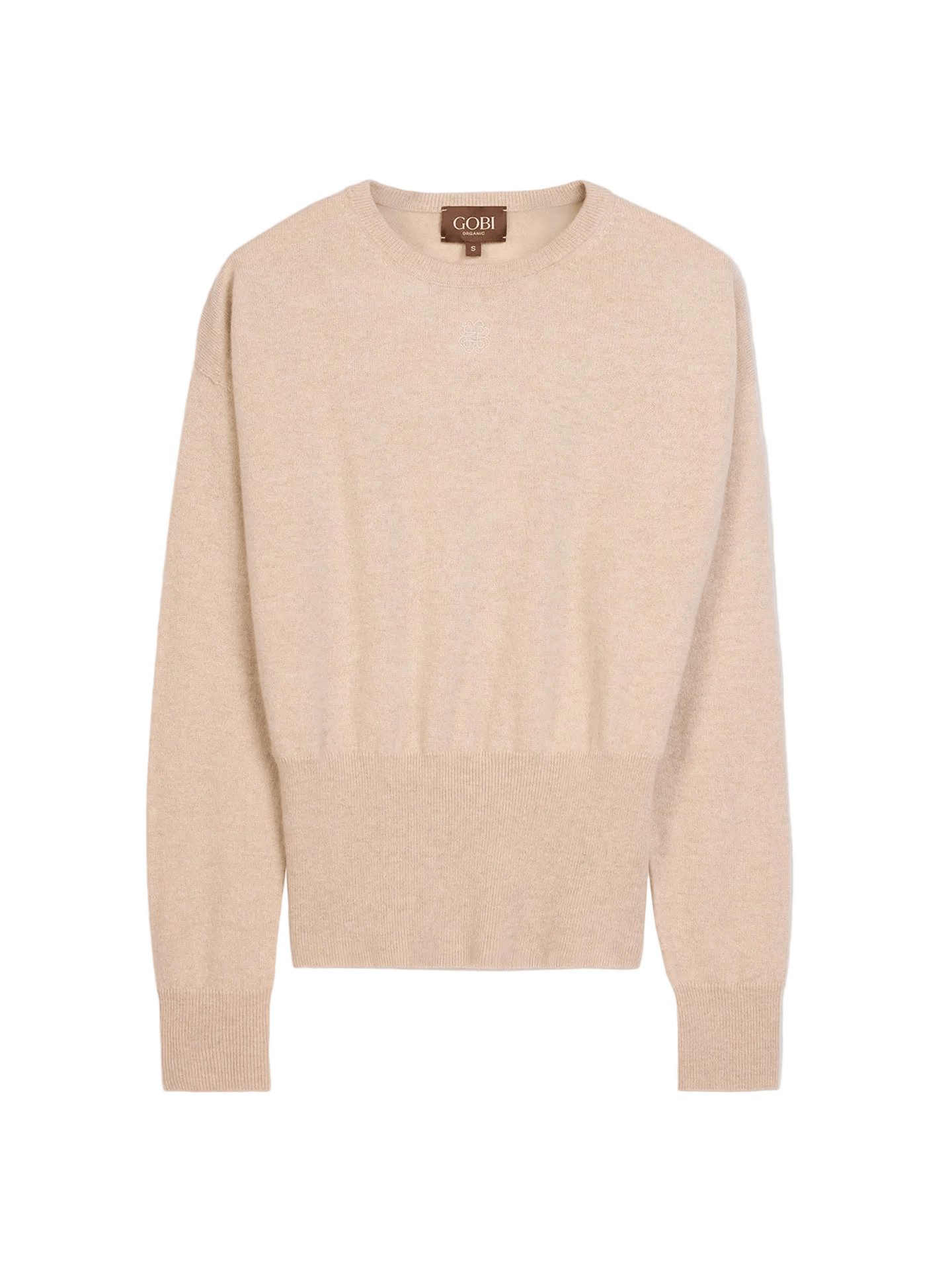 GOBI Cashmere Rundhalspullover Kaschmirpullover mit betonter Taille