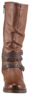 Mustang Shoes Stiefel mit Nietenband und Zierkette