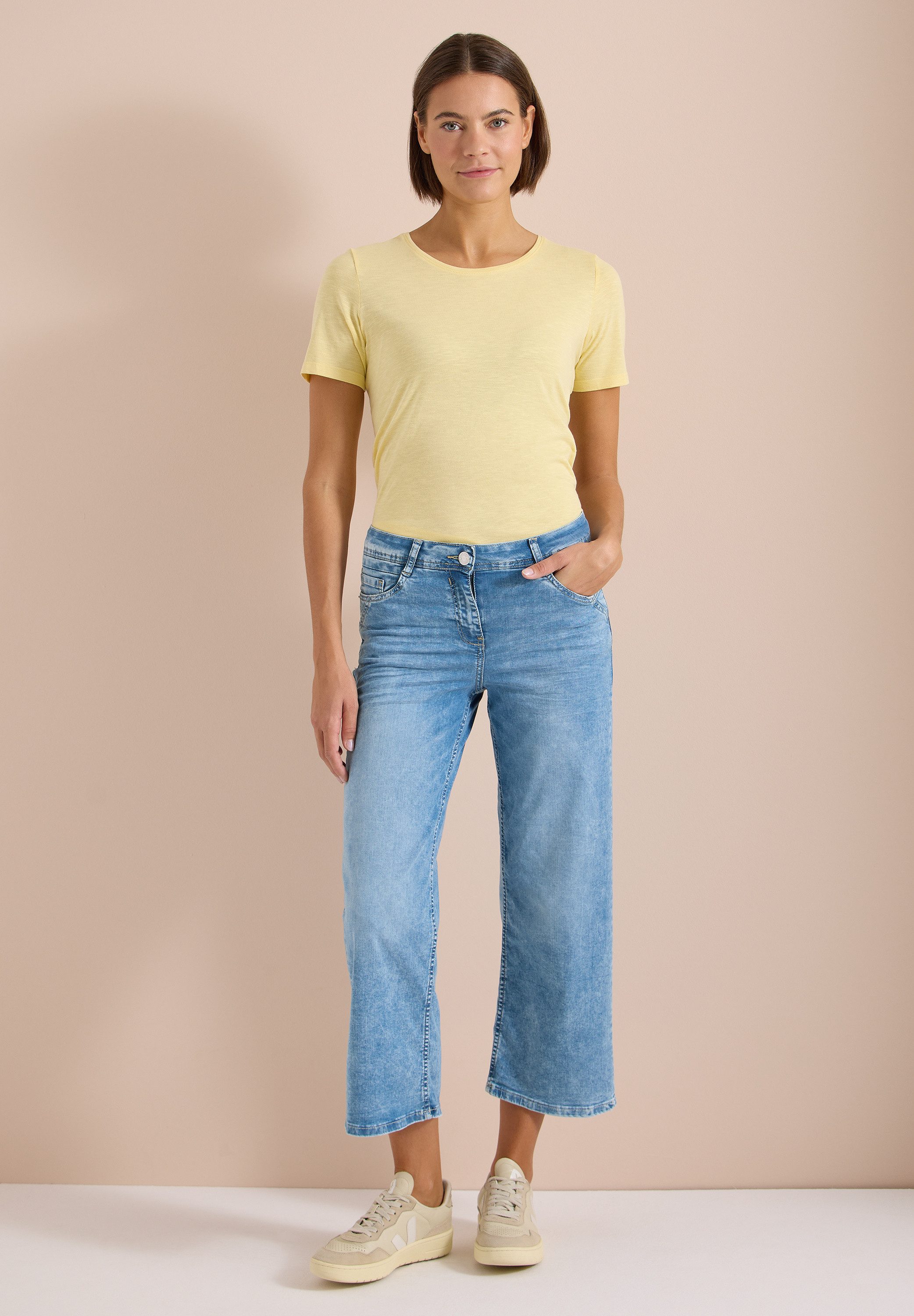 CECIL Slim-fit-Jeans in 7/8-Länge – Bild 4 von 5