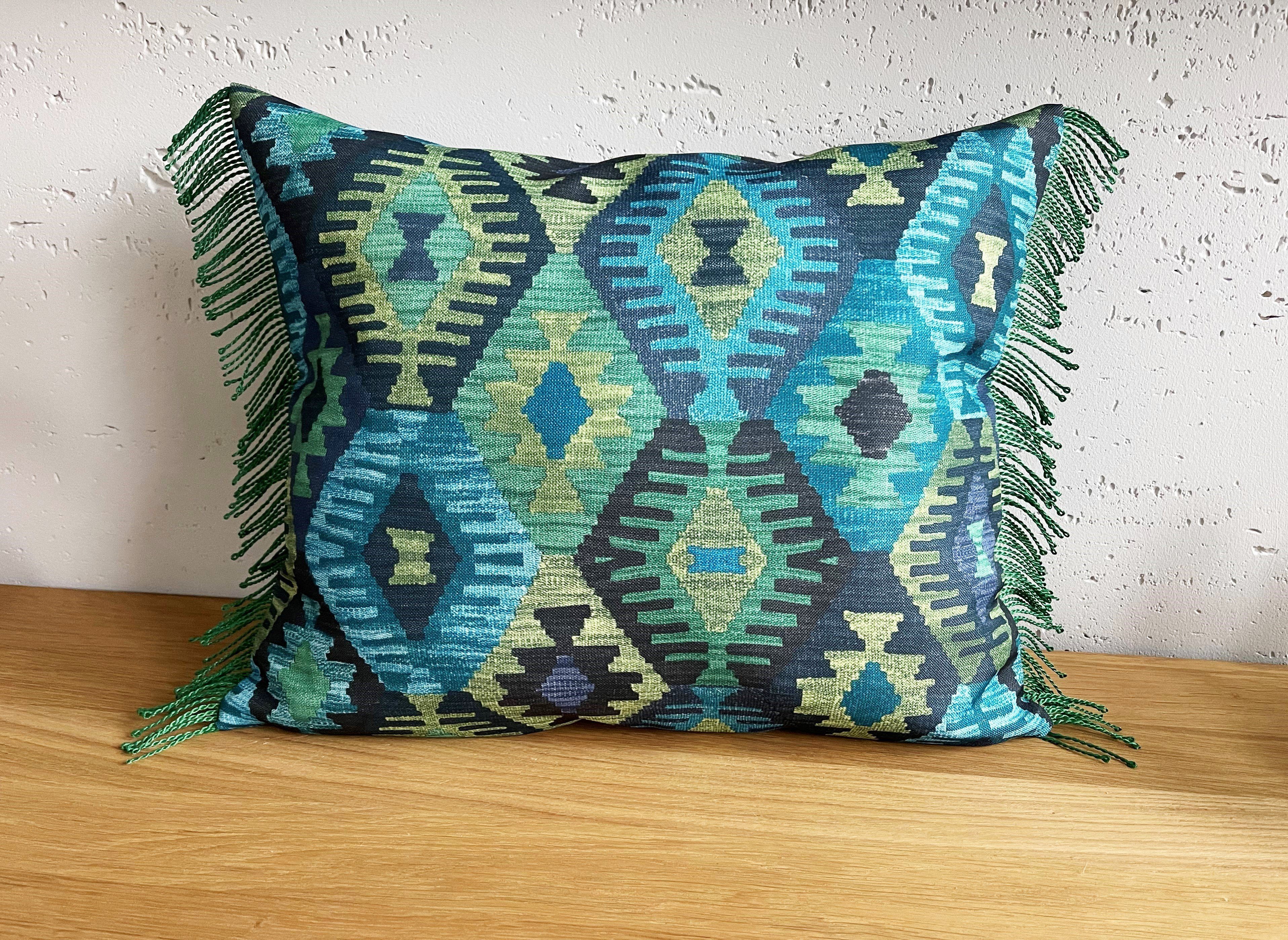 RoKo-Textilien Kissenbezug Kissenbezug »Kissenhülle mit Fransen 100% Polyes günstig online kaufen